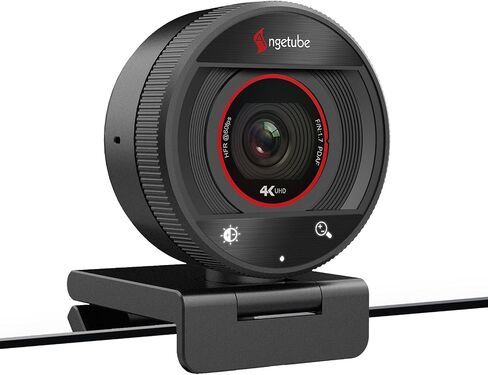 Angetube 4K Webcam for PC/Mac, 1080P 60FPS Computer Camera with Microphone in Kuwait
