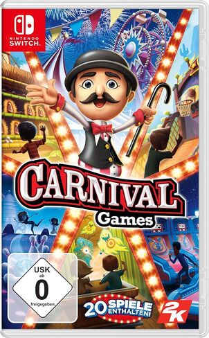 Take-Two Interactive Carnival Games (Code in A Box) Nintendo Switch USK: 0 (Non-US Version) in Kuwait