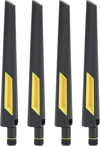 aqxreight 10dB Router Antenna 4Pcs for 2.4G/5G Network Dual-Band SMA in Kuwait