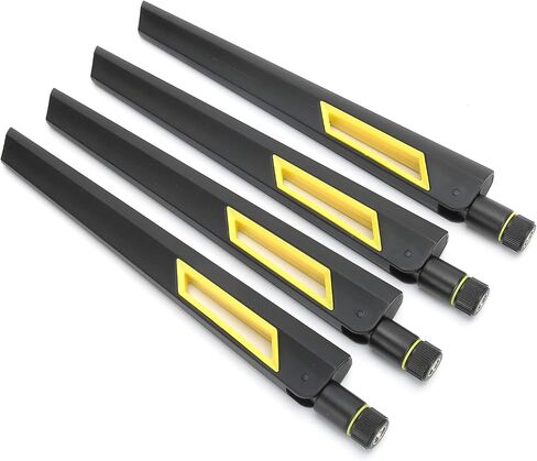 aqxreight 10dB Router Antenna 4Pcs for 2.4G/5G Network Dual-Band SMA in Kuwait