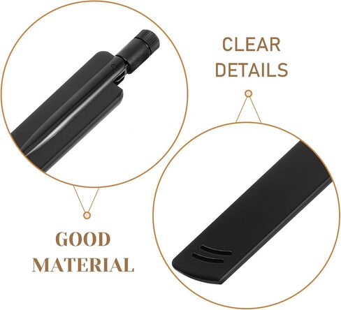 Foldable Router Replacement Antenna with Stable Signal, Black ABS Copper in Kuwait