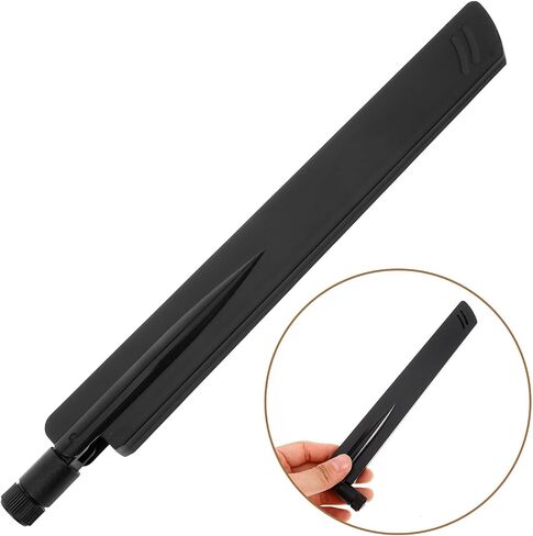 Foldable Router Replacement Antenna with Stable Signal, Black ABS Copper in Kuwait