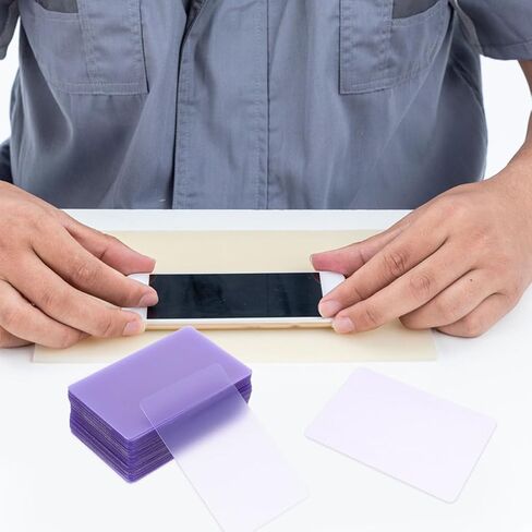 500pcs Mobile Phone Dismantling Tool Purple PVC Pry Cards in Kuwait