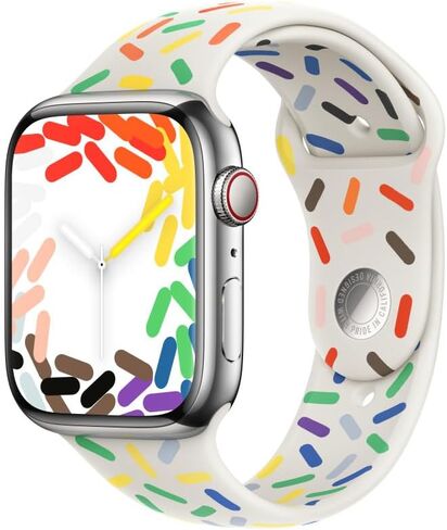 Apple Watch Band - Sport Band (45mm) - Pride Edition - S/M in Kuwait