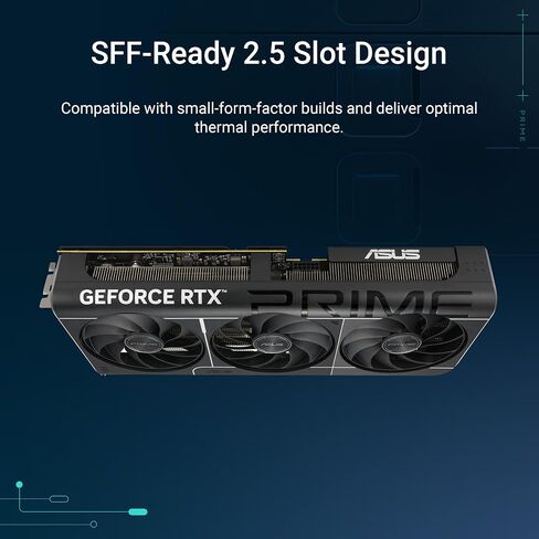 ASUS The SFF-Ready Prime GeForce RTX™ 5070 OC Edition 12GB GDDR7 Graphics Card (PCIe® 5.0, 12GB GDDR7, HDMI®/DP 2.1, 2.5-Slot, Axial-tech Fans, Dual BIOS) (Renewed) in Kuwait