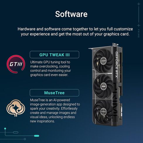 ASUS The SFF-Ready Prime GeForce RTX™ 5070 OC Edition 12GB GDDR7 Graphics Card (PCIe® 5.0, 12GB GDDR7, HDMI®/DP 2.1, 2.5-Slot, Axial-tech Fans, Dual BIOS) (Renewed) in Kuwait
