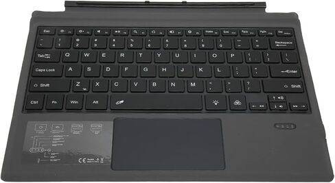 Semme Keyboard Ultra Thin Portable 7 Color Backlight with Touchpad for Pro3 4 5 6 7 in Kuwait