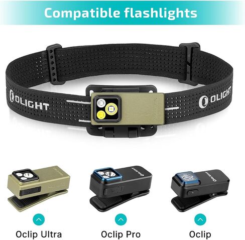 OLIGHT Oclip Pro S EDC Flashlight Clip-on Light Bundle Oclip Series Headlamp Strap in Kuwait