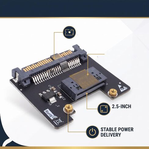 FTVOGUE M.2 NVMe SSD to U.2 SFF 8639 Adapter, Internal Mount in Kuwait