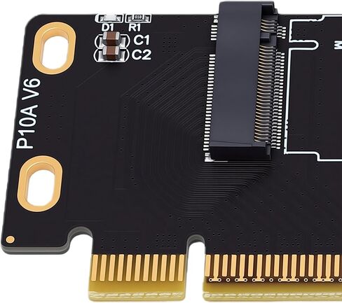 PCIe 5.0 M.2 NVMe Adapter Card, 11660 MB per s Read Speed in Kuwait