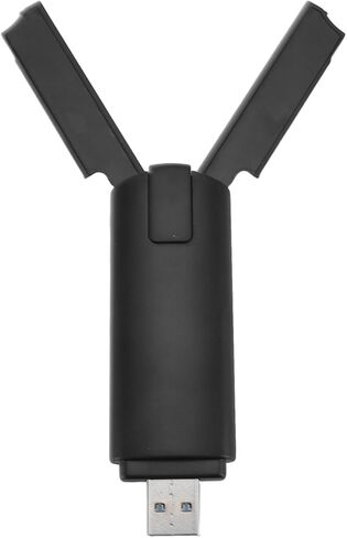 USB WIFI Adapter Fast Dual Band 1800Mbps USB 3.0 Wireless Network Adapter for Home Office HD Streaming in Kuwait