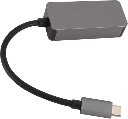 USB C To Ethernet Adapter High Speed 2500 Mbps Premium Type C To RJ45 Lan Network Adapter for Laptops & Smartphones Aluminum Alloy in Kuwait