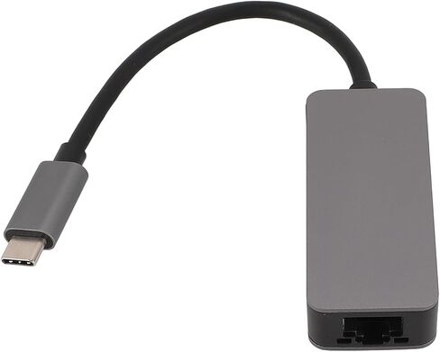 USB C To Ethernet Adapter High Speed 2500 Mbps Premium Type C To RJ45 Lan Network Adapter for Laptops & Smartphones Aluminum Alloy in Kuwait