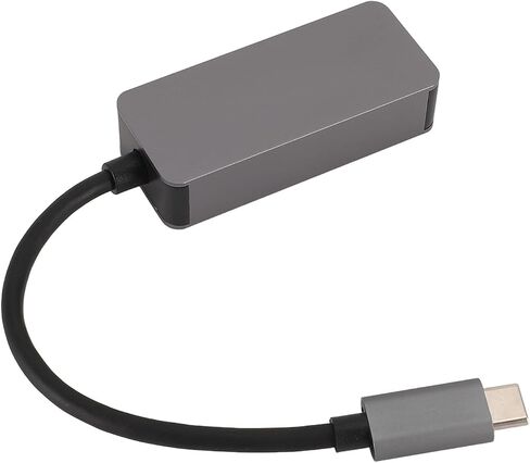 USB C To Ethernet Adapter High Speed 2500 Mbps Premium Type C To RJ45 Lan Network Adapter for Laptops & Smartphones Aluminum Alloy in Kuwait