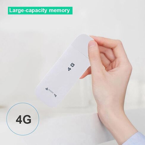 4G LTE USB Wireless Network Adapter Pocket WiFi Router Mobile Hotspot Modem Stick with High Speed Connection for Surfing the Internet, Chatting and Playing Videos in Kuwait