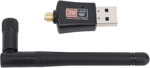 USB WiFi Adapter High Speed 600Mbps Dual Band Wireless Network Adapter for Desktop PC and Laptop Compact Design in Kuwait