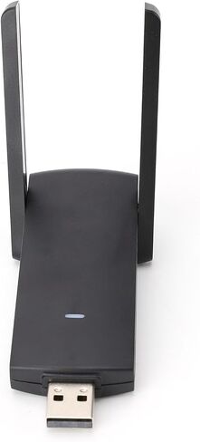 USB Wireless Network Adapter High Speed Dual Band 1300Mbps for Desktop PC 10 11 Black in Kuwait