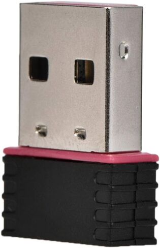 Mini USB 2.0 Wifi Dongle Network Card with Infrastructure Ad-hoc Operation Mode for/MAC, Ideal for Travelers and Remote Employees in Kuwait