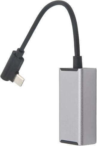 USB C to RJ45 Ethernet Adapter, USB C Ethernet Adapter, 100Mbps High - Speed Type C to RJ45 Converter with Aluminum Alloy Shell for Laptop Phone Tablet Android in Kuwait