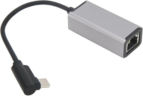 USB C to RJ45 Ethernet Adapter, USB C Ethernet Adapter, 100Mbps High - Speed Type C to RJ45 Converter with Aluminum Alloy Shell for Laptop Phone Tablet Android in Kuwait