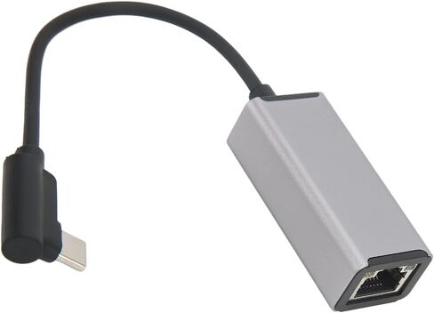 USB C to RJ45 Ethernet Adapter, USB C Ethernet Adapter, 100Mbps High - Speed Type C to RJ45 Converter with Aluminum Alloy Shell for Laptop Phone Tablet Android in Kuwait