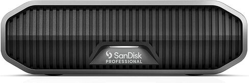 SanDisk Professional G-Drive Desktop Hard Drive Bundle, 6TB (Dark Gray) in Kuwait