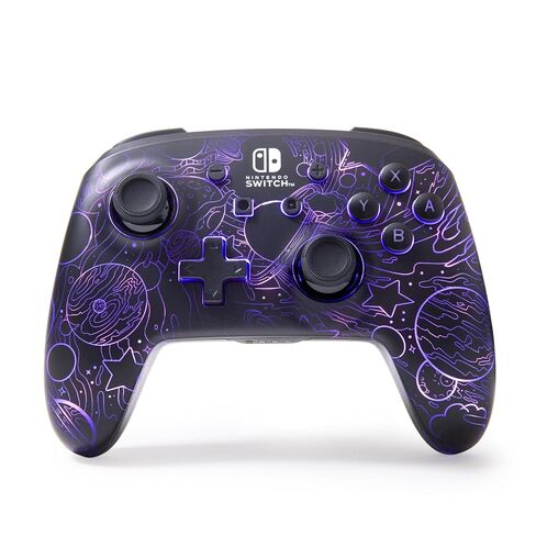 PowerA Enhanced Wireless Controller for Nintendo Switch with Lumectra – Mario Peek-A-Boo, rechargeable battery, motion controls, officially licensed in Kuwait