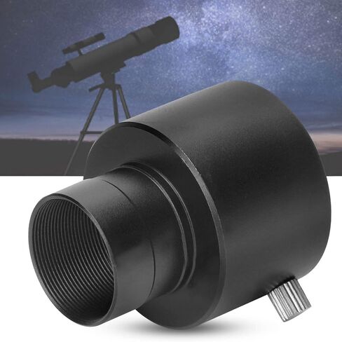Telescope Adapter Ring, Durable, Lightweight, Easy to Install, 1.25 Inch for Astronomy Lovers, Aluminum Alloy in Kuwait
