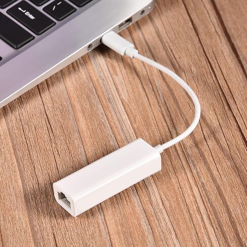 USB Adapter 3.1 Type C to RJ45 100 MBPS Ethernet LAN Adapter for Laptop in Kuwait