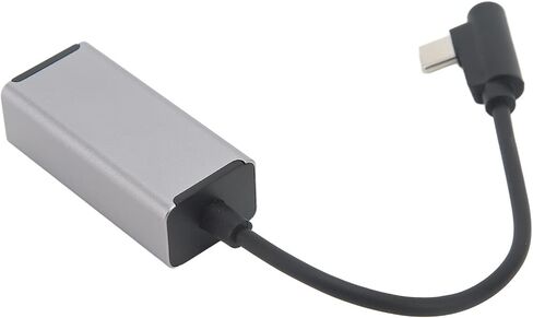 USB C to RJ45 Ethernet Adapter, Type C Ethernet Network Converter, 10Mbps to 100Mbps High Speed Plug and Play Adapter with Aluminum Alloy Shell for Notebook Phone Tablet in Kuwait