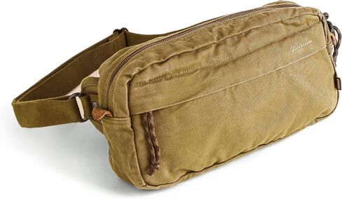 GOOTIUM Men’s Crossbody Pack - Canvas Daily Essentials Sling Bag Small Shoulder Backpack in Kuwait