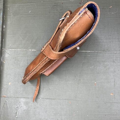 Original Military Surplus Chicom Type 59 Makarov PM MP654K Pistol Leather Holster Vietnam War Vietcong PLA in Kuwait