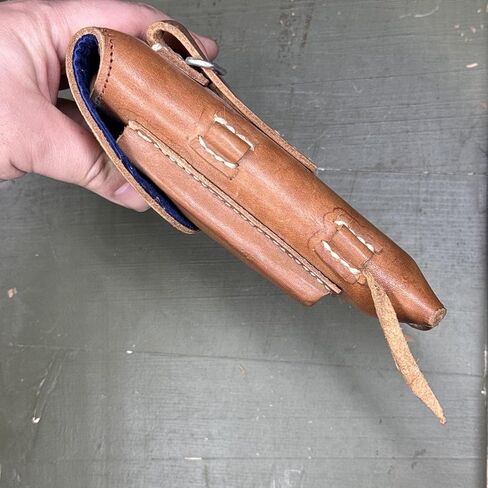 Original Military Surplus Chicom Type 59 Makarov PM MP654K Pistol Leather Holster Vietnam War Vietcong PLA in Kuwait