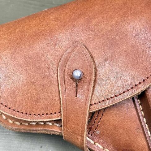 Original Military Surplus Chicom Type 59 Makarov PM MP654K Pistol Leather Holster Vietnam War Vietcong PLA in Kuwait