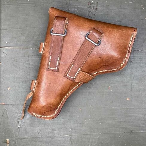 Original Military Surplus Chicom Type 59 Makarov PM MP654K Pistol Leather Holster Vietnam War Vietcong PLA in Kuwait