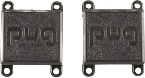 Pug Handgun Holster Mount, Fits All Techna Clip Models, Includes 2 Pug Mounting Brackets and Screws, Black Finish in Kuwait