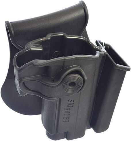 Polymer Holster with integrated Mag Pouch for Sig Sauer Mosquito Black in Kuwait