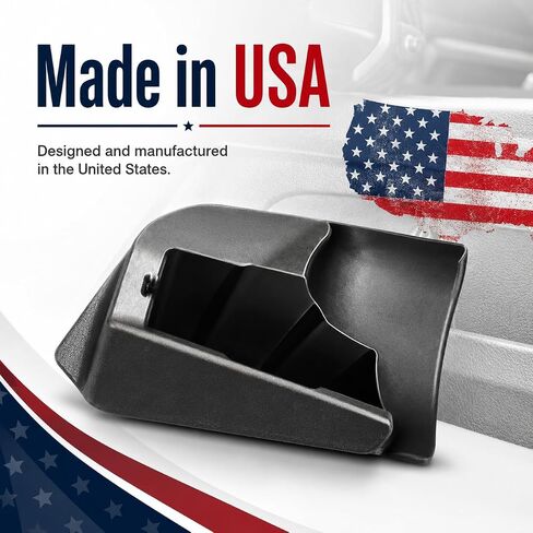 2019-2026 RAM Truck Side Arm Holster, Driver Side Console Mounted Pistol Holder with Magnetic Retention, Low-Profile Vehicle Storage Mount in Kuwait