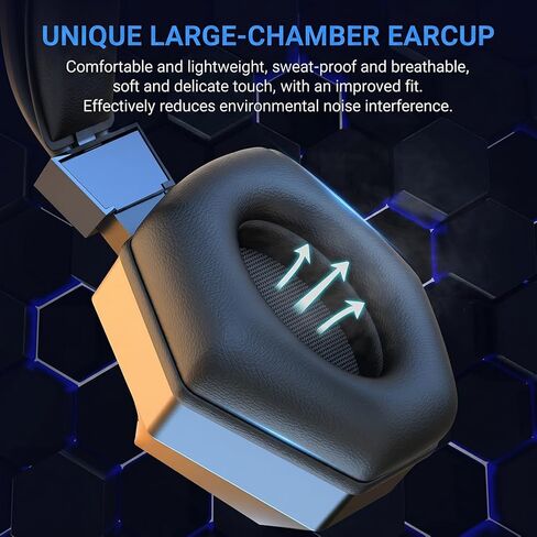 G15 Wired Gaming Headset for PC, Laptop – 7.1 Surround Sound, 50mm Drivers, Detachable Noise Cancelling Mic – Computer Earphones Compatible with PUBG, PS4, PS5, Xbox One (Red) in Kuwait