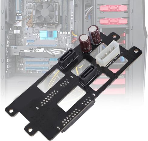 Pongnas SFF 8482 to Serial ATA Adapter – Dual 4-Pin Hard Disk Drive to in Kuwait