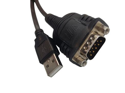 MICRO CONNECTORS USB 2.0 A-Male to DB9-Male Serial Adapter 2-Pack in Kuwait