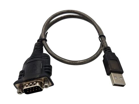 MICRO CONNECTORS USB 2.0 A-Male to DB9-Male Serial Adapter 2-Pack in Kuwait