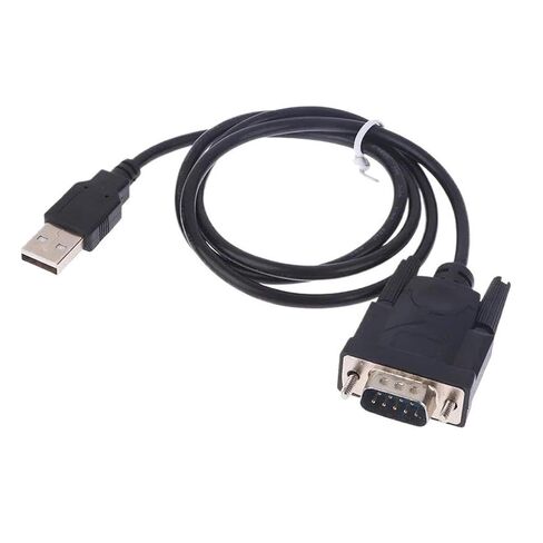 USB 2.0 to Serial RS-232 DB9 9Pin Adapter Converter Cord Length .8M to RS232 Support WIN10 with Chipset in Kuwait