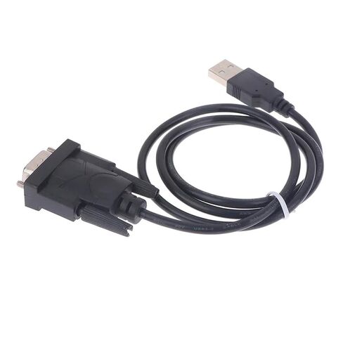 USB 2.0 to Serial RS-232 DB9 9Pin Adapter Converter Cord Length .8M to RS232 Support WIN10 with Chipset in Kuwait