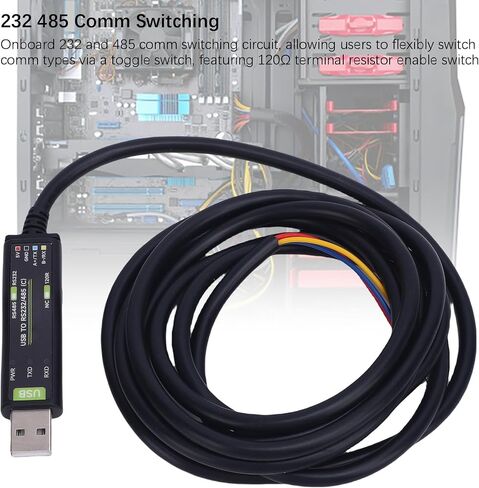 Pongnas USB to RS232 RS485 Adapter Cable with FT232RNL Chip DualMode Toggle in Kuwait