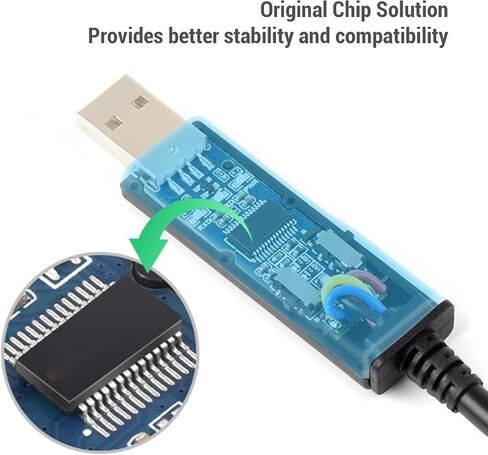 Pongnas USB to RS232 RS485 Adapter Cable with FT232RNL Chip DualMode Toggle in Kuwait