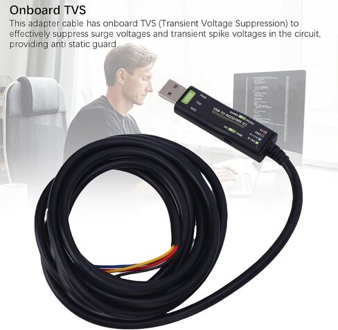 Pongnas USB to RS232 RS485 Adapter Cable with FT232RNL Chip DualMode Toggle in Kuwait