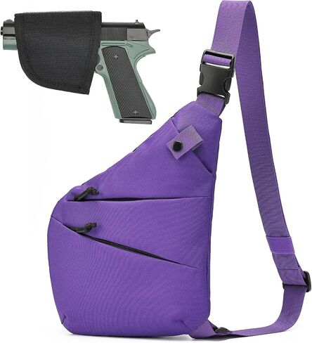 Conceal Carry CCW Sling Bag for Men Women Tactical Crossbody Sling Bag Quick-Draw Sling bag in Kuwait