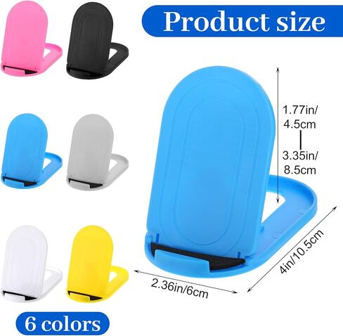 6Pcs Cell Phone Stand for Desk, Foldable Phone Stands in Kuwait