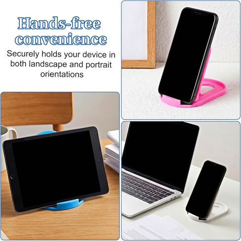 6Pcs Cell Phone Stand for Desk, Foldable Phone Stands in Kuwait